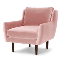 New Arrival Pink Velvet Armchair for Living Room