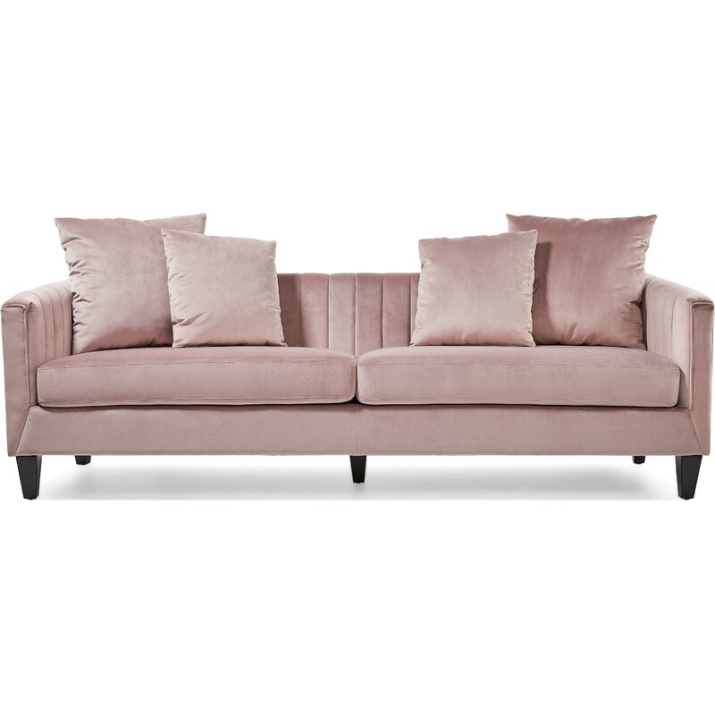 Contemporary Loveseat Couch Sofa with Pillow Manufacturer