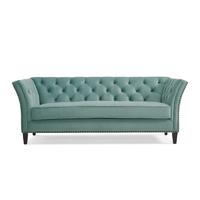 Green Velvet Sofa Furniture Living Room Couch Manufacturer