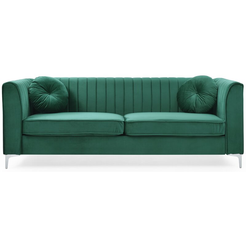Custom Living Room Loveseat Couch Sofa with Metal Leg