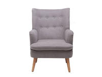 Accent Armchair Button Tufted Upholstered  Recliner for Living Room